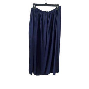 Caslon Navy Blue Long Maxi Skirt M
